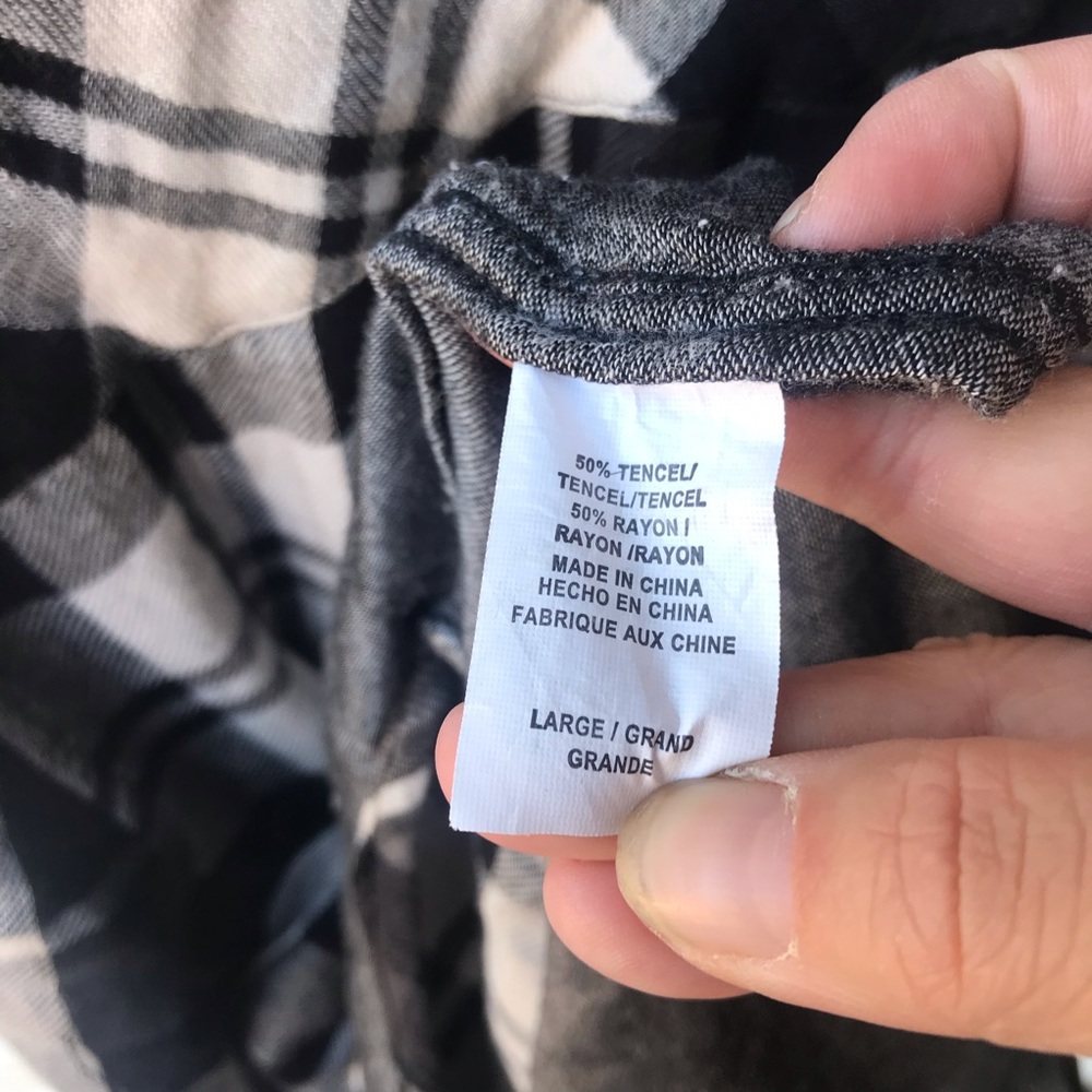 Rails Over Sized Double Breasted Pocketed Flannel - image 6